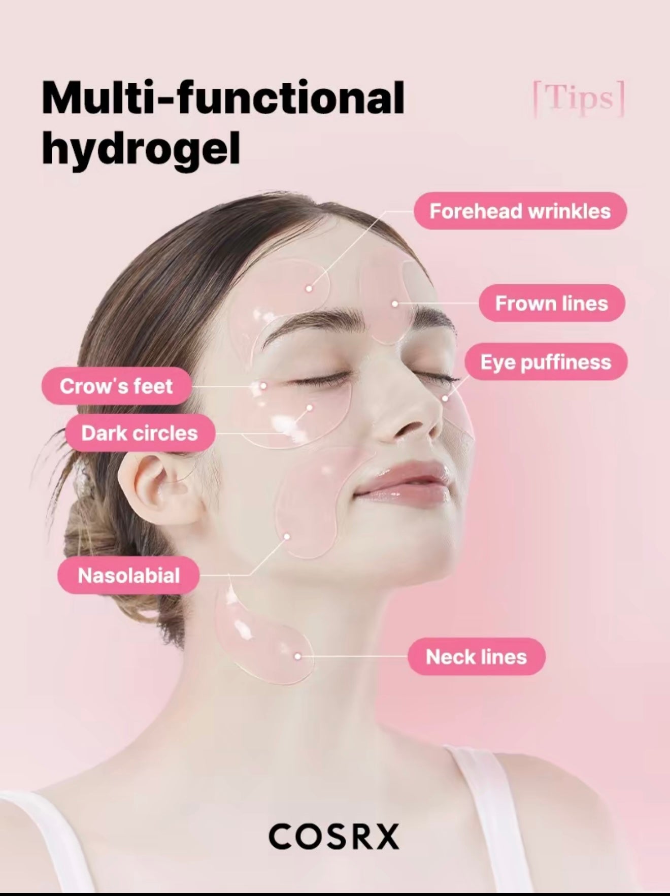 Moisturizing Eye Mask Patches Nourishing Fine Lines Smoothing Thin Lightweight Gentle Daily Under-Eye Care Treatment